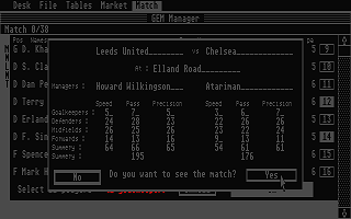 GEM Manager 1995 / 96 atari screenshot